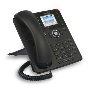 Snom D735 Sip Desk Telephone, L 2.7 Inch Tft Display, 32 Self-labeling Function Keys (8 Physical), Black