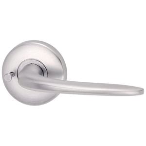 Lockwood 63mm Satin Chrome Velocity Summit Privacy Leverset