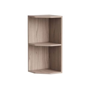 Kaboodle Silver Ash Open End Wall Cabinet