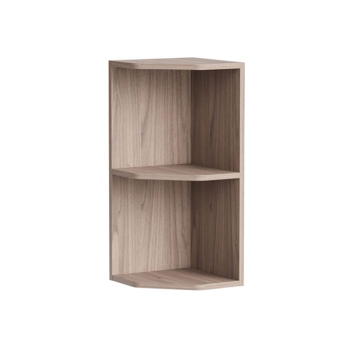 Kaboodle Silver Ash Open End Wall Cabinet