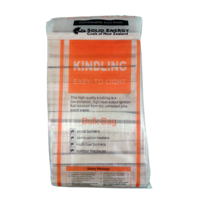 Solid Energy Bulk Kindling 24L Bag