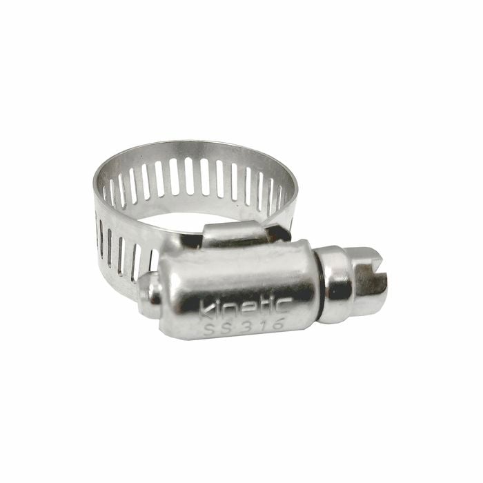 Kinetic 11-25mm 316 Stainless Steel Hose Clamp