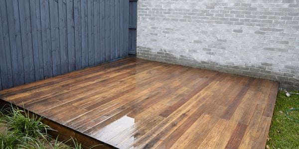 DIY - Header and Step 6 - How to clean a deck