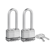 Master Lock 45mm Magnum With 64mm Extra Long Shackle Padlock - 2 Pack - 45mm