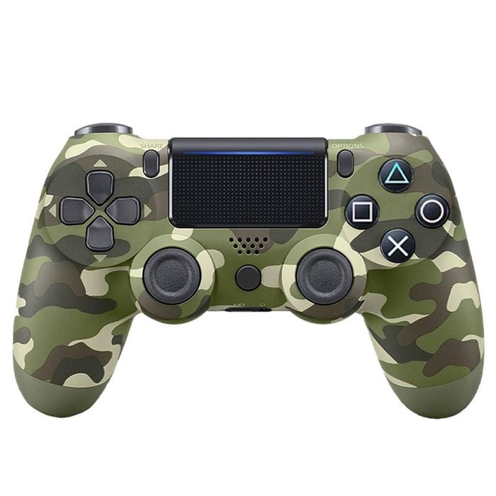 Catzon Dualshock 4 Wireless Controller Compatible with PlayStation 4-Camo Green