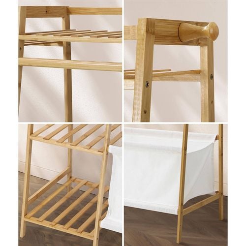 Bamboo clothes rack bunnings hotsell