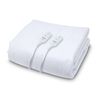 Goldair Waterproof Electric Blanket For Queen Size Bed Adjustable Heated 60W WHT