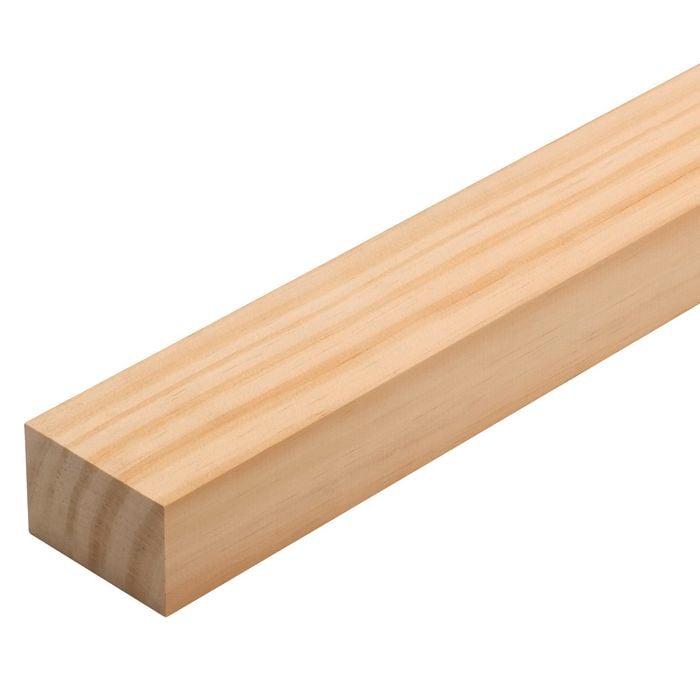 Pinetrim 65 x 42mm x 1.2m Clear Untreated Pine Dressed 4 Sides