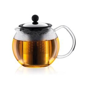 Bodum 0.5 L Shiny Assam Tea Press With S/s Filter, 0.5 L, 17 Oz 1 Pcs