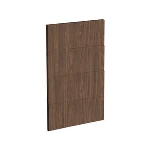 Kaboodle 450mm Walnut Modern Drawer Panels - 4 Pack