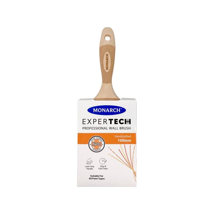 Monarch Expertech 100mm Nytec Wall Paint Brush