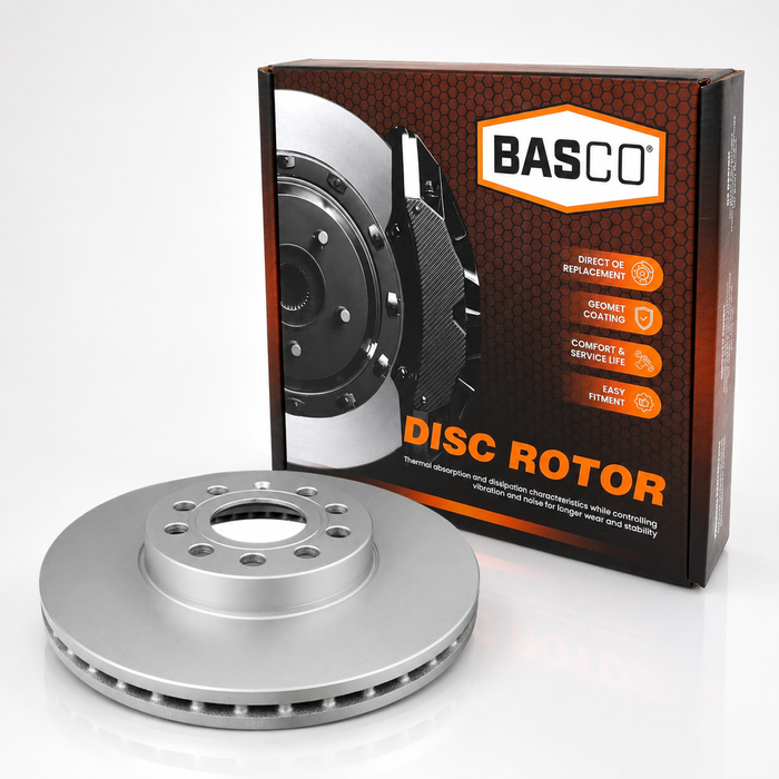 Front Brake Rotor Audi A3 8P/8V/8Y Cupra Leon Skoda Octavia 1Z/NE/NX Yeti Superb Caddy Golf MK5 1K MK7 AU Jetta1K/1B T-Roc A11