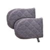 Herringbone Mini Gloves  - Set of 2 Black
