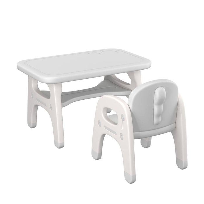 Costway Kids Table & Chair Dinosaur