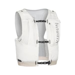 Decathlon - Unisex Trail Running Competition Water Bottle Holder Vest - Kiprun Vest 5L White - Eu 2Xs