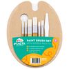 Kids Practa Palette and Bamboo Brush Kit 8 Pieces