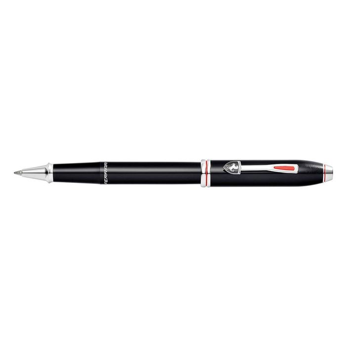 Cross Townsend Ferrari Rollerball Pen Writing Stationery Glossy Black Lacquer