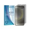 2 Pack MEZON Samsung Galaxy S24 (6.2") Privacy Anti-Spy Fingerprint Unlock Tempered Glass