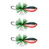 3x Rapala 5cm BX Skitter Frog Topwater Surface Fishing Lures - Toman