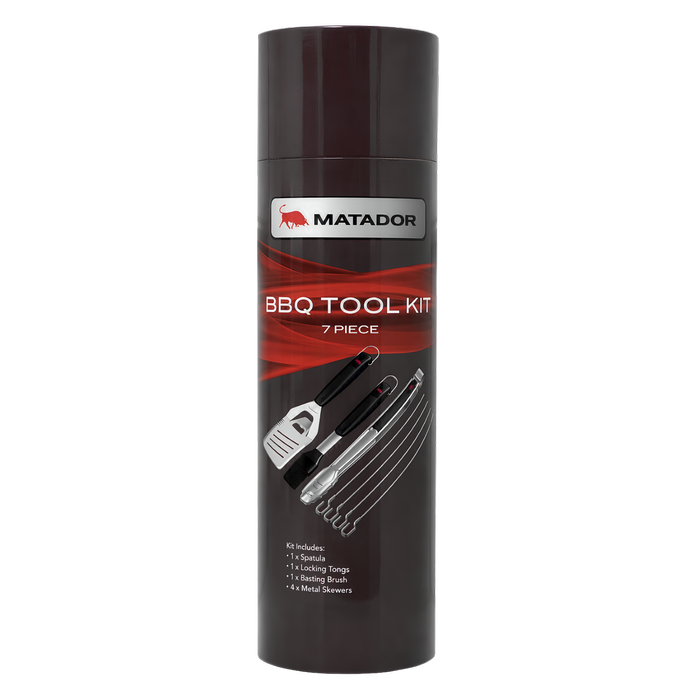 Matador 7 Piece BBQ Tool Set