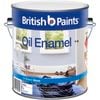 British Paints 2L White Gloss Enamel Paint