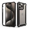 Shockproof Case Bumper Back Cover - For Apple iPhone 14 Plus (Black)