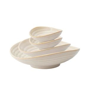 Ecology Ottawa Set of 4 Nesting Tapas Bowls - White