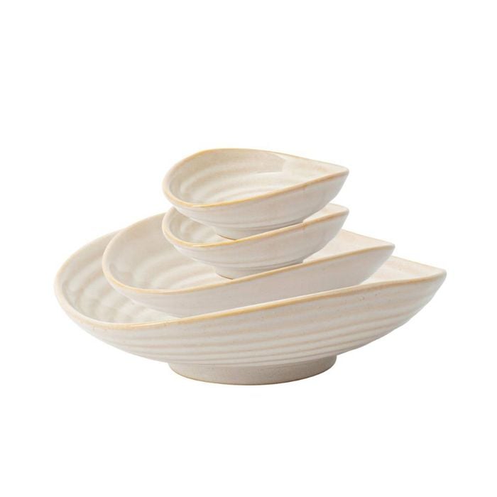 Ecology Ottawa Set of 4 Nesting Tapas Bowls - White