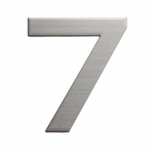 Sandleford 150mm Stainless Steel Plaza House Number 7