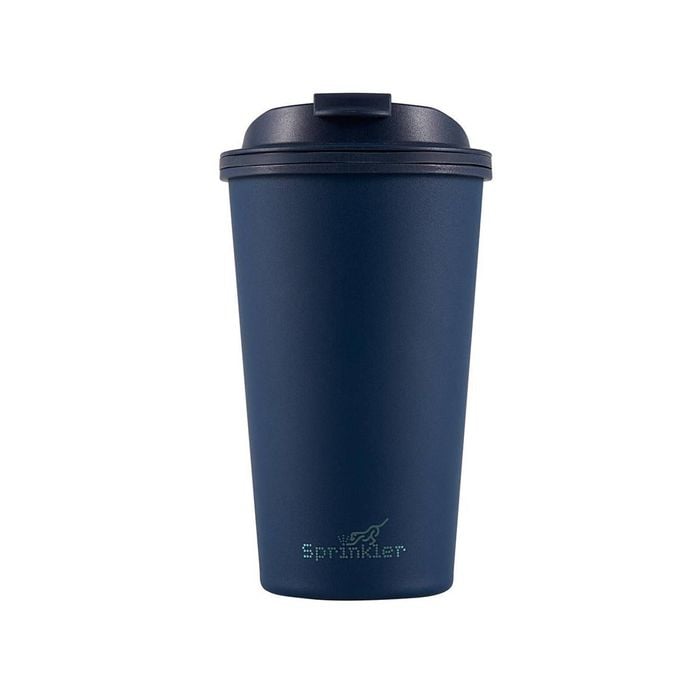 Sprinkler Luna Double Wall Insulated Cup With Leakproof Lid Hot/cold 355ml Navy