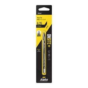 Alpha Onsite+ 115mm Step Tip HSS Pilot Drill
