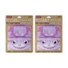 2x 4pc Russbe Reusable Locking Seal Snack Sandwich Bags Set Purple Monster