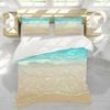 3D Beach Sea 164 Bed Pillowcases Quilt King Single Size