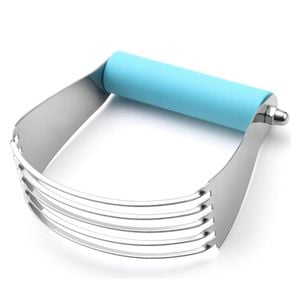 Catzon Dough Blender for Baking Heavy-Duty Stainless Steel-Blue