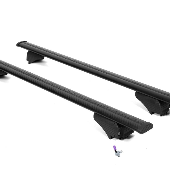 WIZARD Roof Racks Volkswagen Tiguan 2016 – 2024 / Cross Bars for Raised Rails - Black