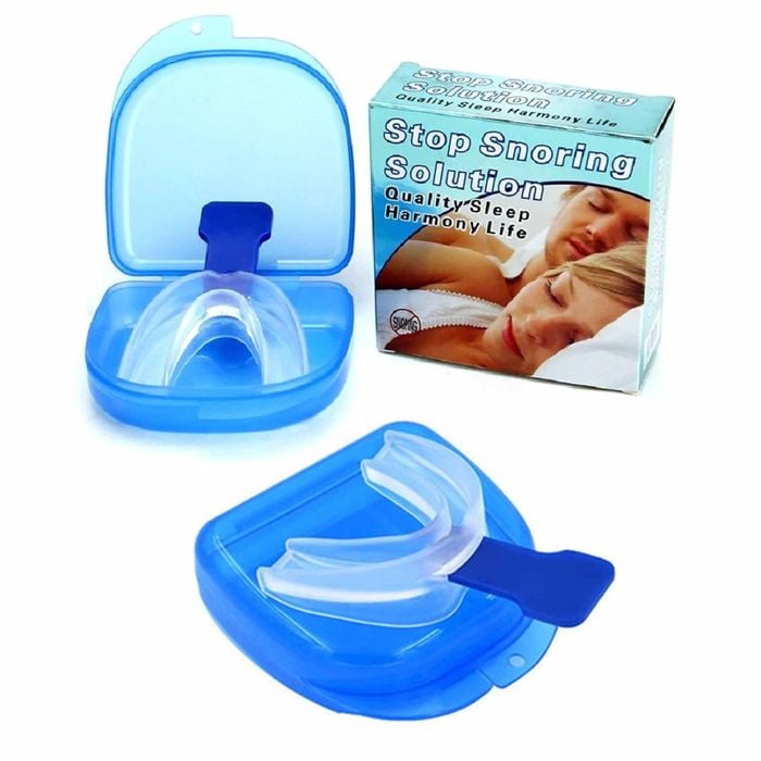 2x Anti Snoring Aid Mouth Guard - Adjustable Mouthguard Sleeping And Breathing