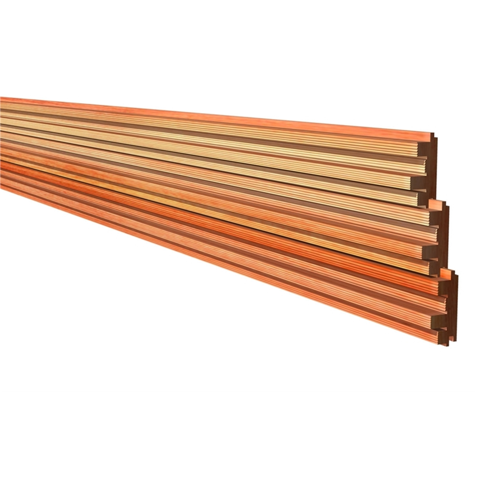 81 x 39mm Castelation Rough Stack Cladding - Per Linear Metre product image