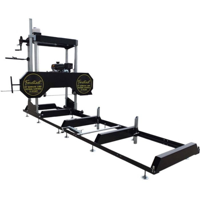 Forestwest 32inch Portable Wood Sawmill 14hp Kohler Engine With E-start
