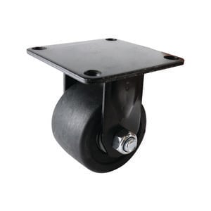 Easyroll 75mm 500kg Black Fixed Machine Castor