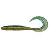 Megabass Kemuri Curly 3.5" Soft Plastic Fishing Lure Green Gold