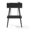 Victrola Eastwood II Turntable - Black + Entertainment Stand Bundle - Black