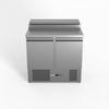Fed-x Two Door Salad Prep Fridge  - Salad Bar Fridges (xgns900d)