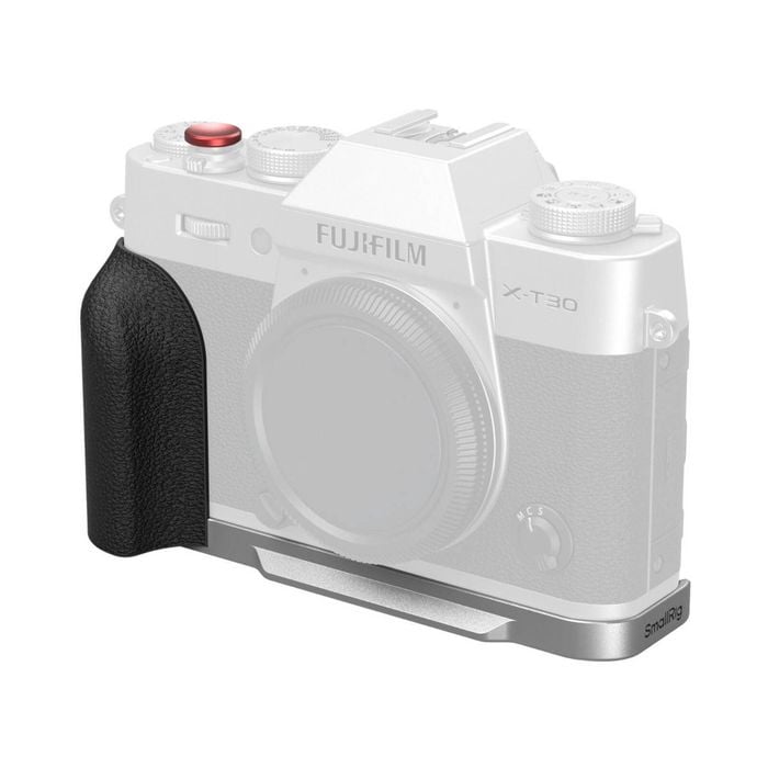 Smallrig L-shaped Mount Plate With Silicone Handle For Fujifilm X-t30 / X-t30 Ii
