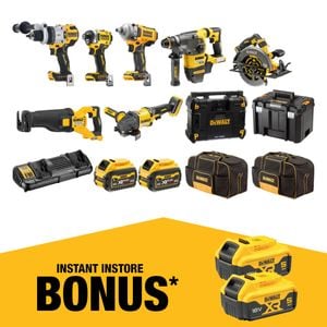 DeWALT 18V/54V XR 9.0Ah 8 Piece Mixed Voltage Combo Kit DCZ803X2-XE