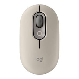 Logitech Pop Mouse With Emoji - Mist Sand [910-006622]