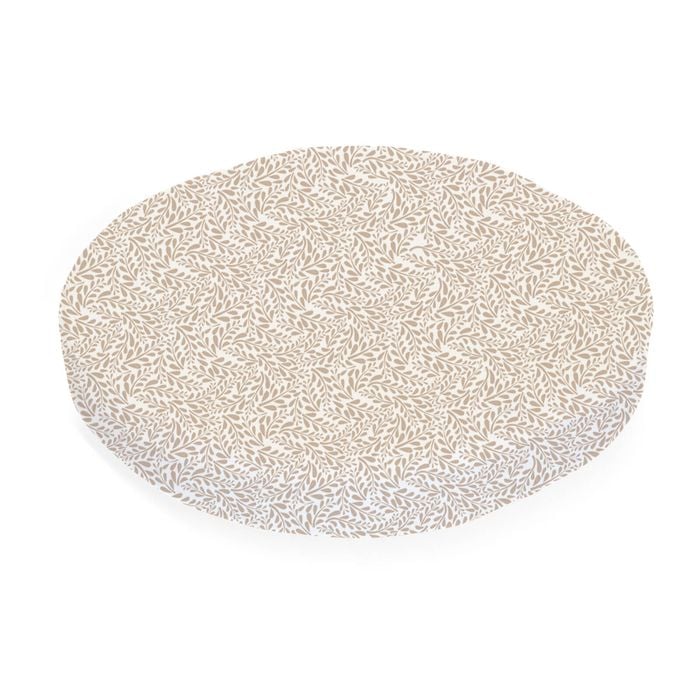 Babyhood Amani Bebe Jersey Cotton Round Fitted Sheet - Reed