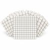 SOGA Peel & Stick Floor and Wall Tiles 60 x 60cm 10 Pack White Grid Tile Look