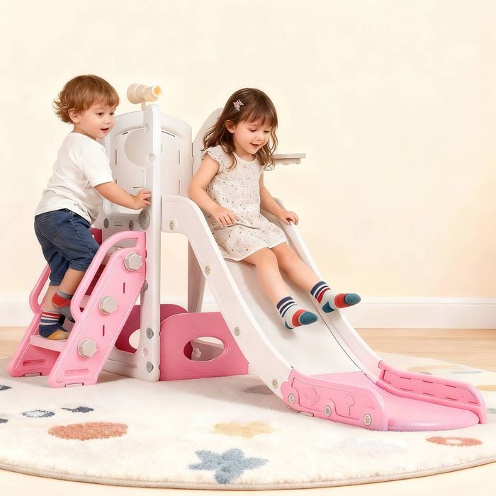 in Toddler Slide Indoor Baby Slide Kids Playset Outdoor