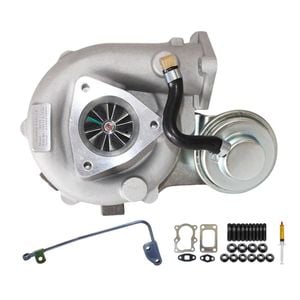 Billet Turbo Charger With Genuine Oil Feed Pipe For Nissan Patrol Gu Td42 4.2l