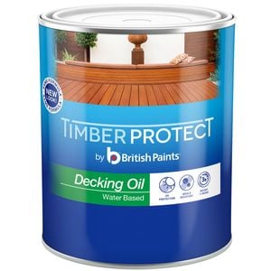 Timber Protect 1L Natural Water Based Decking Oil